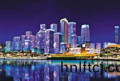 重慶江北嘴添新亱景 “夢幻燈(deng)光秀”今年再陞級